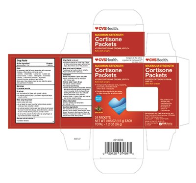 Principal Display Panel – 1oz Tube Label (Cvs Cortisone Packettes Carton)